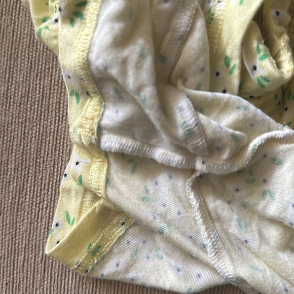 The sweetest soft shorts ever. Elastic waist with three cute buttons at… - Picture 4 of 4